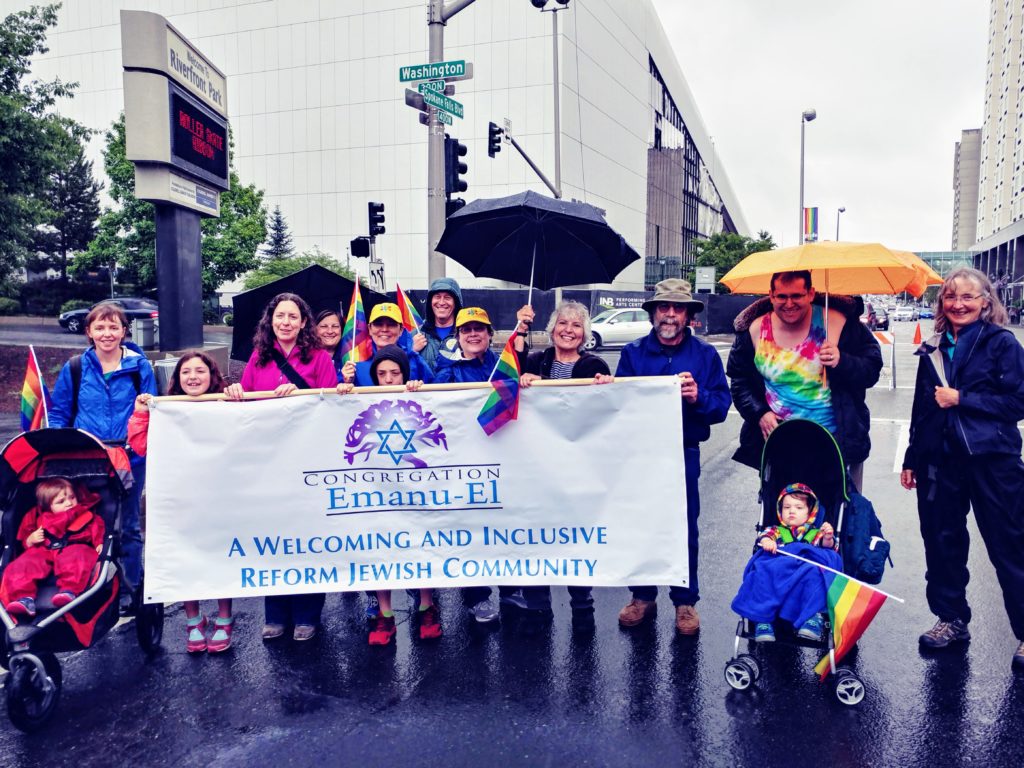 CEE Members at 2018 Spokane Pride Parade